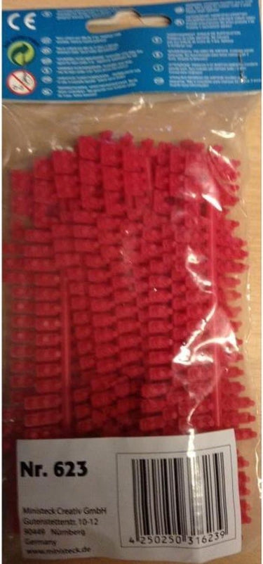 Ministeck - 9 kleurstrips nr 623 felroze