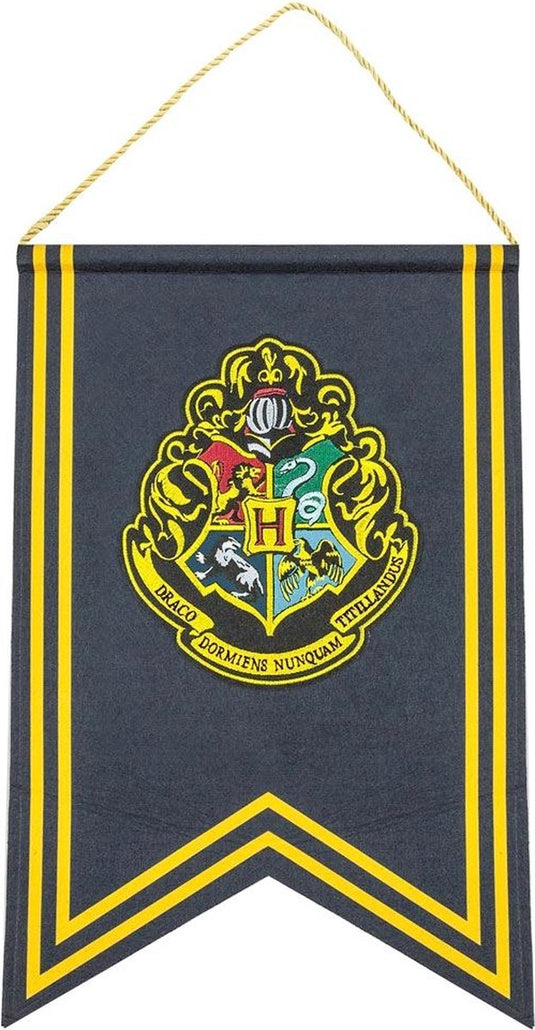 Harry potter hogwarts wall banner