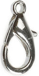 Creativ company creotime karabijnsluiting staal 18 mm zilver 4 stuks