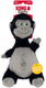 Kong knots belly gorilla - knuffel - zwart m l