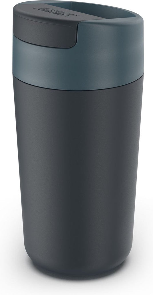 Joseph joseph flip top drinkbeker, 454 ml, blauw - | sipp