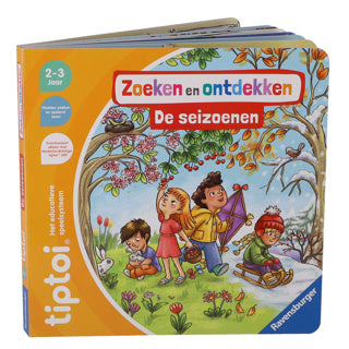 Load image into Gallery viewer, Ravensburger tiptoi boek zoeken en ontdekken: de seizoenen

