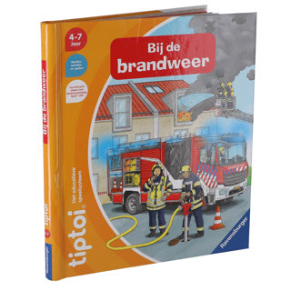 Afbeelding laden in galerijviewer, Ravensburger tiptoi - boek - bij de brandweer - leersysteem
