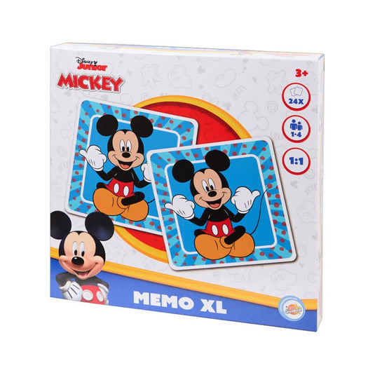 Intro disney mickey fun memo spel xl 24 stukjes