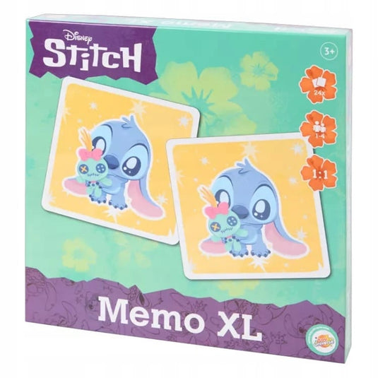 Intro disney stitch fun memo spel xl 24 stukjes