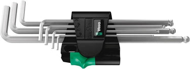 Wera hoeksleutel set 950 7 angular shaft magnetic hexagon socket, 7 pc