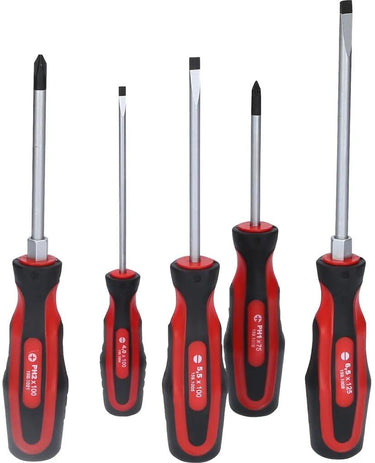 Ks tools schroevendraaier set ergotorqueplus screwdriver set ergotorque+ 5 pcs.