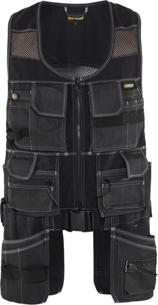 Blåkläder blaklader x1900 werkvest 3119-1310 - zwart - xxl