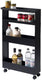 Yamazaki keukentrolley 4 niveaus - tower - zwart