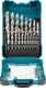 Makita d-67549 - drill bit set - ground high-speed steel (hss-g) - 19 pc(s)