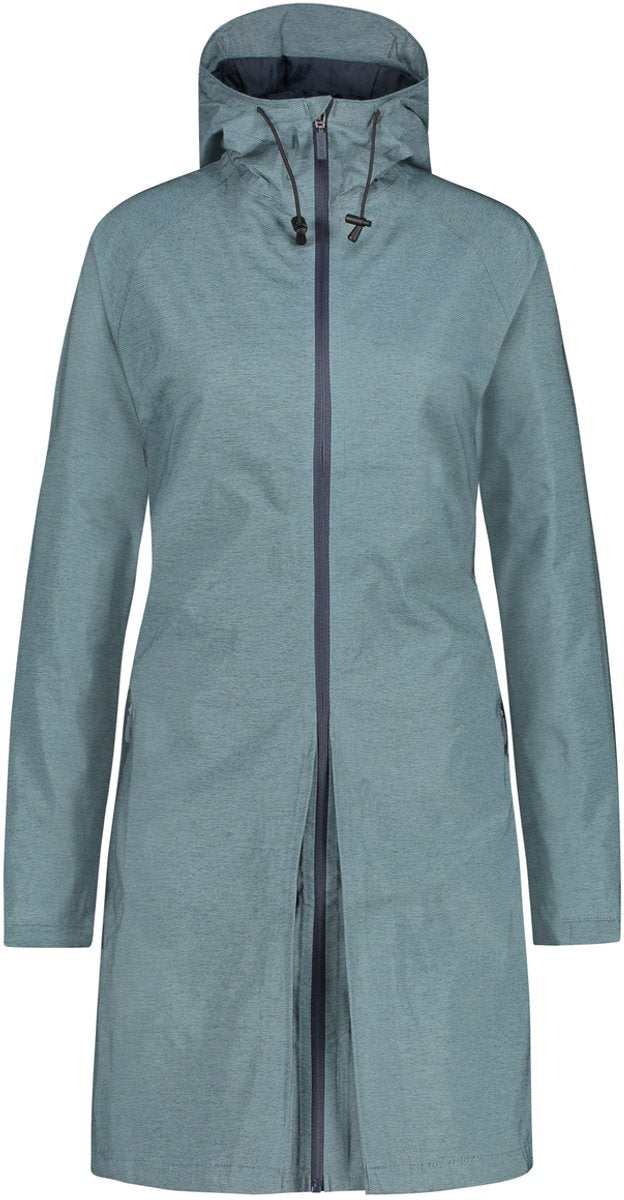 Afbeelding laden in galerijviewer, Puch seq regenjas dames steel blue
