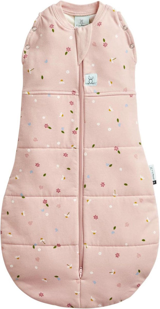 Ergopouch cocoon inbaker slaapzak - 2,5 tog - slaapzak baby - inbakerslaapzak - slaapzakken -3-6 md -daisies