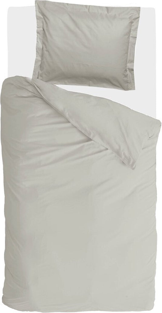 Walra dekbedovertrek forever cotton - 140x220 - 100% percale katoen - zand