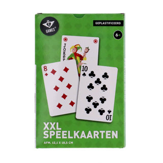 Afbeelding laden in galerijviewer, Xxl speelkaarten - 12 x 18,5 cm
