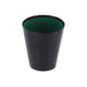 Board games dobbelbeker 9 cm zwart groen