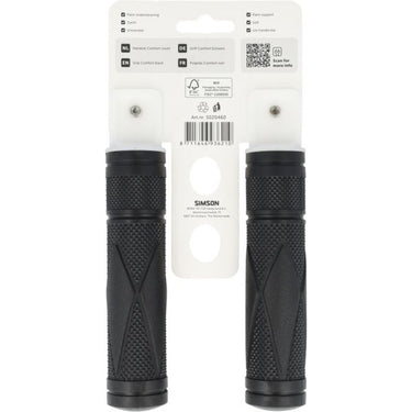 Simson handvatset comfort zwart