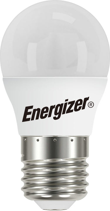 Energizer energiezuinige led kogellamp -e27 - 4,9 watt - warmwit licht - niet dimbaar - 5 stuks
