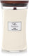 Woodwick hourglass large geurkaars - linen - 130 branduren