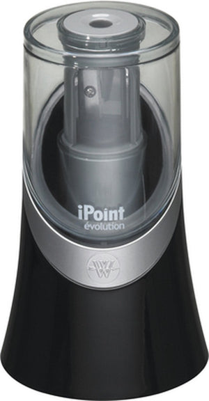 Westcott elektrische puntenslijper - ipoint evolution - exclusief batterijen - zwart - ac-e55030