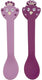 Trixie siliconen lepel 2-pack - mrs. peacock