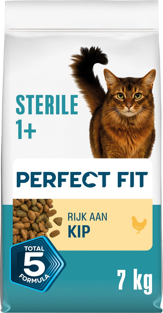 Perfect fit kattenbrokken - sterile- kip - 7kg