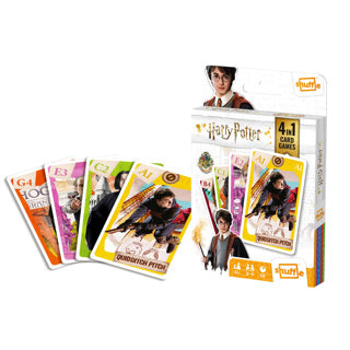 Spel shuffle harry potter 4 in 1 | 2 stuks