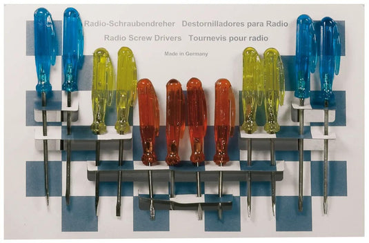 Sw stahl schraubendrehersatz mini radio-schraubendr.sort. 12 pcs. on card