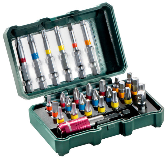 Metabo bit-box promotion | 29-delig - met o.a lange bits - 626710000
