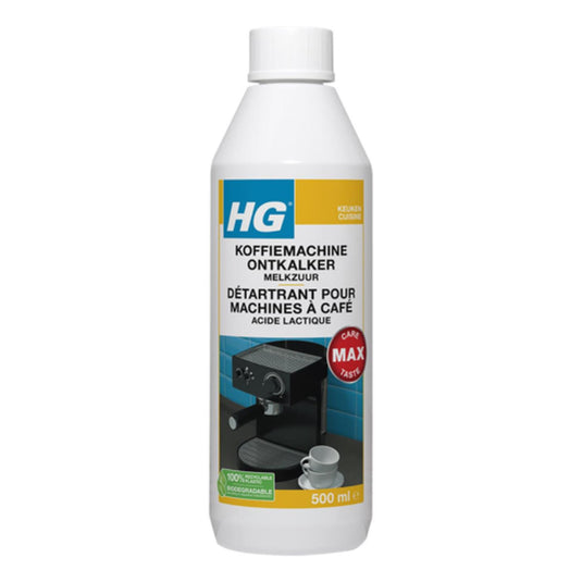 Hg koffiemachine ontkalker melkzuur