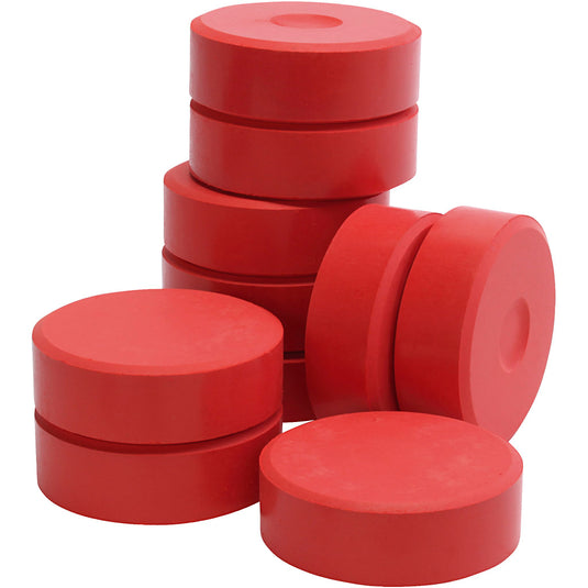 Colortime tempera vloeibare aquarelverf, h: 19 mm, d 57 mm, rood, 10 stuk 1 doos