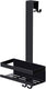 Wenko doucherek bribano uno rvs mat zwart 23x44,5cm - doucherek zonder boren - doucherek hangend - douchemand - douchecaddy ophangbaar