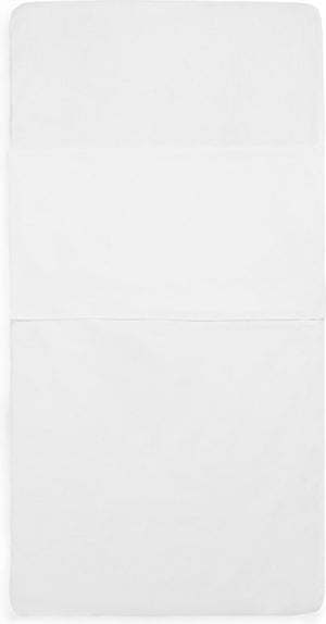 Jollein - baby hoeslaken ledikant (wit) - katoen - zaklaken voor rustbedje, hoeslaken baby - 60x120cm