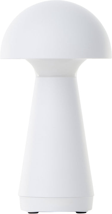 Brilliant ag brilliant navabi - buiten tafellamp - led 2w - ø 9.5 cm - 130 lm - 3000k - 3-steps dimbaar - usb oplaadbaar - ip44 - wit
