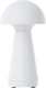 Brilliant ag brilliant navabi - buiten tafellamp - led 2w - ø 9.5 cm - 130 lm - 3000k - 3-steps dimbaar - usb oplaadbaar - ip44 - wit