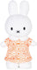 Bon ton toys nijntje - delfts oranje jurk - 24 cm