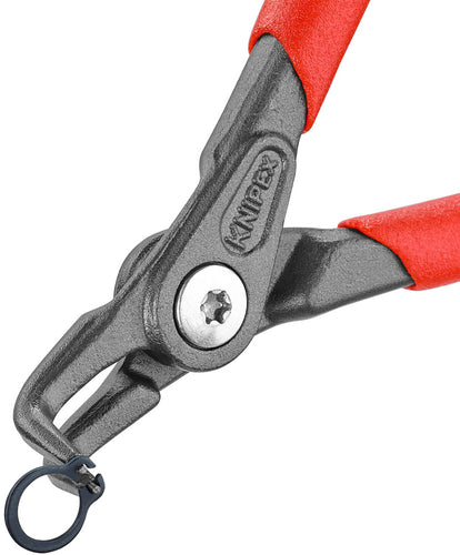 Knipex borgveertang praez.circlip pliers m.plastic curved