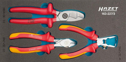 Hazet zangensatz pliers set vde 3-part