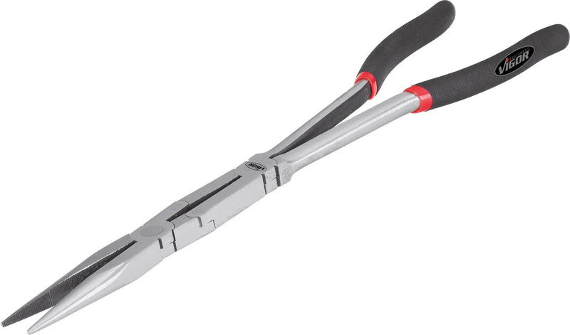 Load image into Gallery viewer, Vigor scherengelenkzange snipe nose pliers l1 340mm

