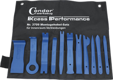Condor demontagewig set 3709 mounting lever set 11-tlg.