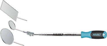 Hazet inspektionsspiegelsatz 1977 n-2 4 telescopic mirrors set