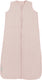 Meyco baby uni baby zomerslaapzak - pre-washed hydrofiel - soft pink - 60cm - 0.5 tog