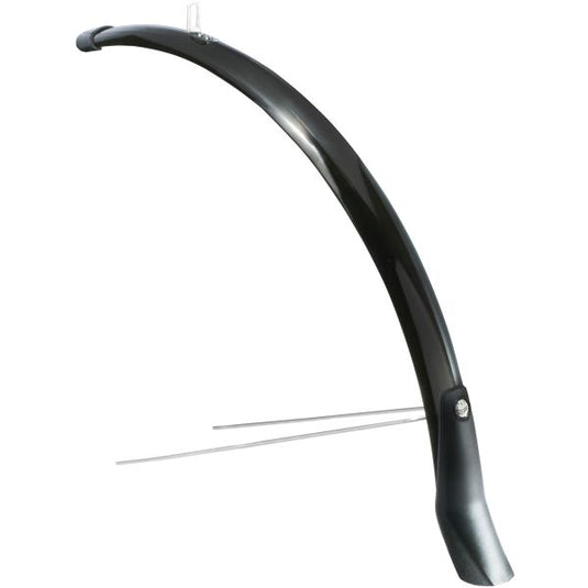 voorspatbord Snello 28 inch 46 mm zwart