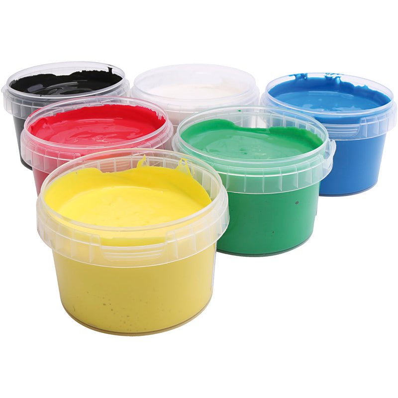 Laden Sie das Bild in Galerie -Viewer, Https: www.cchobby.nl primo-vingerverf-diverse-kleuren-6x250-ml-1-doos
