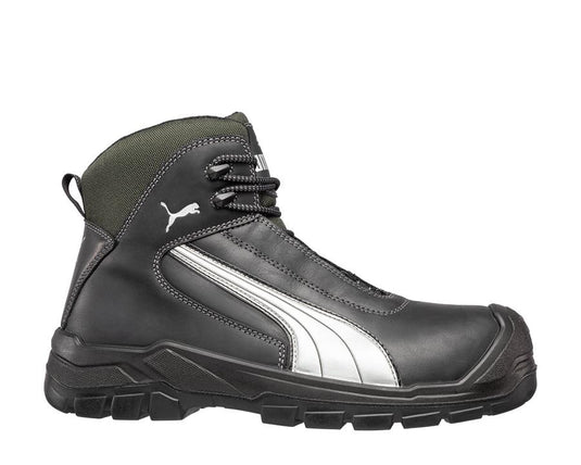 Puma werkschoen cascades s3 hoog zwart mt46