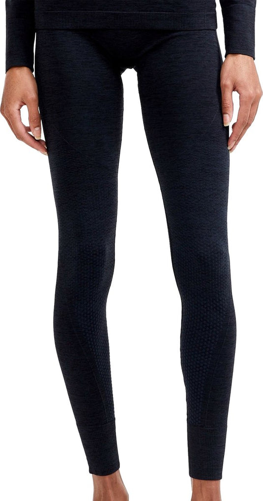 Craft core dry active comfort pant w dames thermobroek - zwart