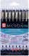 Sakura pigma micron pn-set 8 verschillende kleuren