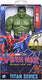 Hasbro marvel spider-man brand new day titan hero series - hulk - actiefiguur 30cm