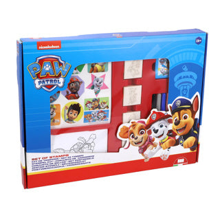 Multiprint paw patrol stempeldoos maxi 22-delig