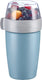 Westmark mueslibeker lunchpot, met 2 lekvrije compartimenten: 200 ml + 500 ml, kunststof, natuurlijk bpa-vrij, blauw grijs helder, 5285226b