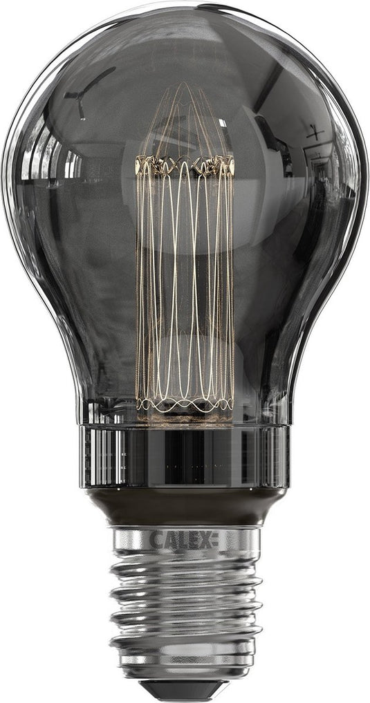 Calex crown series led lamp - e27 - a60 lichtbron titanium - 2.3w - dimbaar